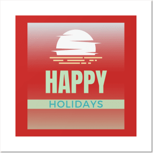 Happy Holidays Posters and Art